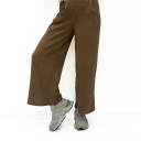 pantalone in velluto con costina velvet